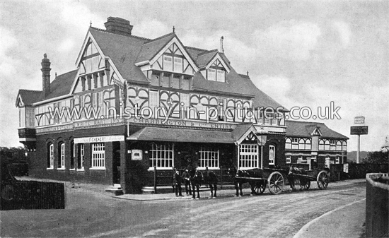 The White Hart Inn, Abridge, Essex. c.1914